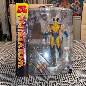 Marvel Wolverine Action Figure - Yellow and Blue
